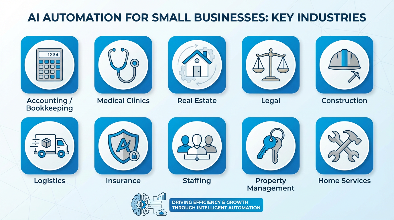 12 Small Business Industries Where AI Paperwork Automation Delivers the Highest ROI