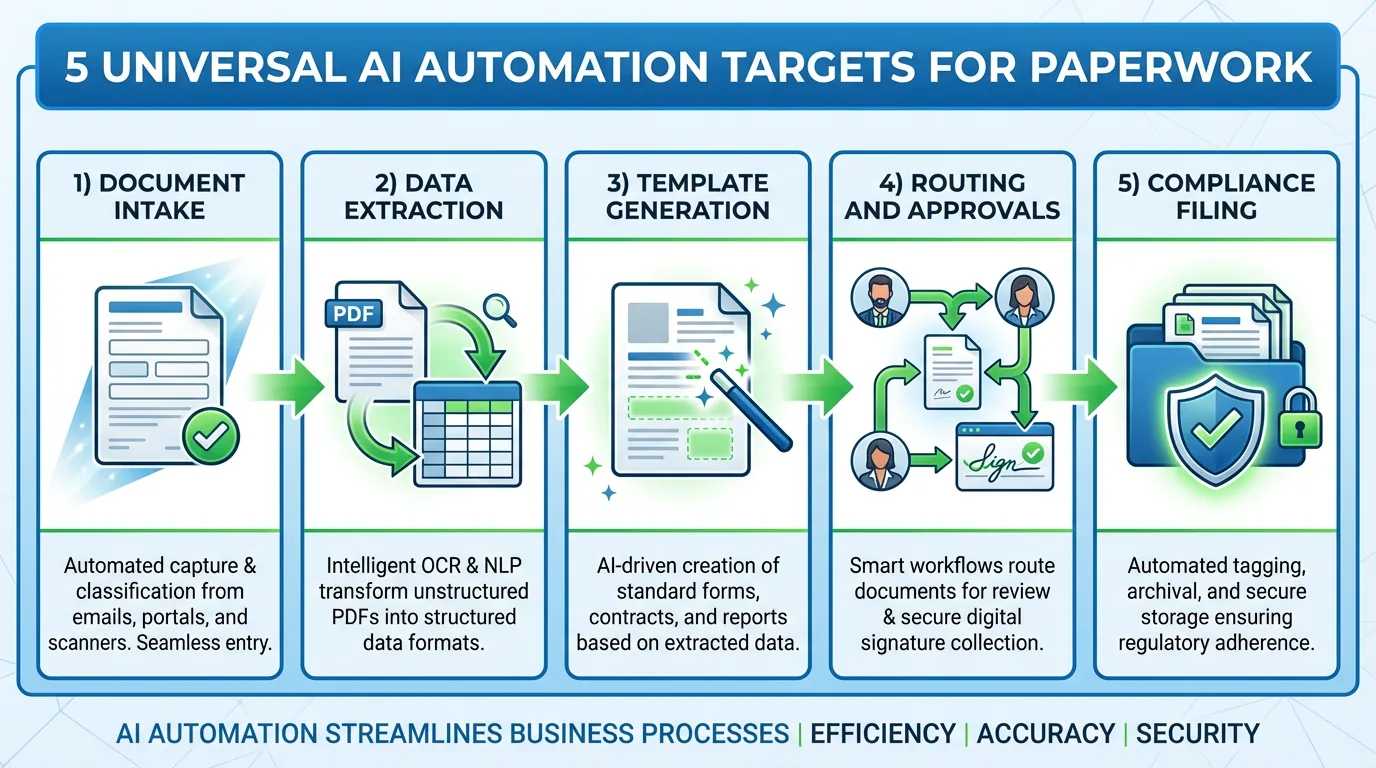 Universele AI-automatisering workflow doelen